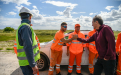 Provincia habilitó el tránsito en los puentes sobre la Ruta 56