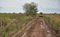 Avanzan las obras para mejorar caminos rurales en Luján