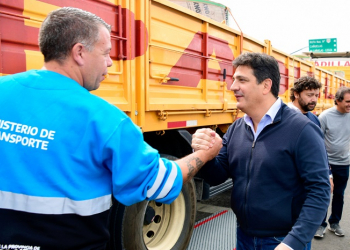 Marinucci supervisó el control de cargas con balanzas dinámicas.