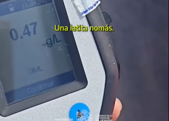 En Provincia de Buenos Aires rige la Ley de Alcohol Cero al Volante.
