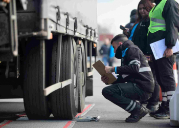En el transporte de cargas, se detectaron 108.400 kilos de exceso de peso.