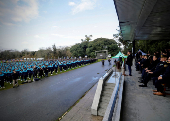 El acto se realizó en la Escuela de Policía Juan Vucetich.
