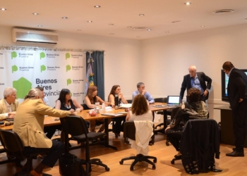 María Teresa García se reunió con representantes del Ente Nacional Regulador de la Energía (ENRE) y de la empresa Edenor