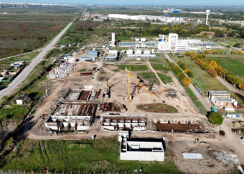 Avanza la obra de la nueva Planta Potabilizadora para La Plata, Berisso y Ensena