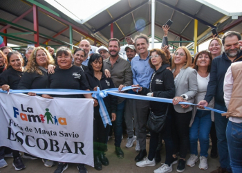 En Escobar, Katopodis inauguró renovación integral de la Feria de La Familia