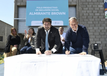 Se lanzó en Almirante Brown un nuevo Polo Productivo