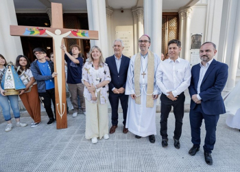 Alvarez Rodríguez participó de la asunción del Arzobispo Carrara en La Plata