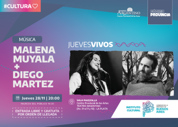 “Jueves Vivos” en el Teatro Argentino