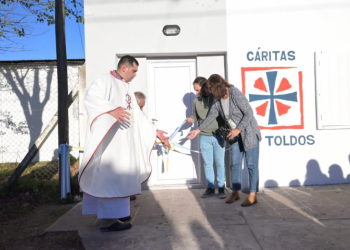 Los Toldos: finalizaron las obras en la capilla Virgen del Carmen que cumple un rol clave en la integración de la comunidad