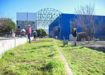 Avellaneda: avanza la construcción de más espacios públicos