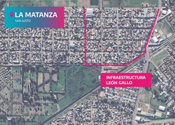 Continua a toda marcha la reurbanización en comunidades de San Justo