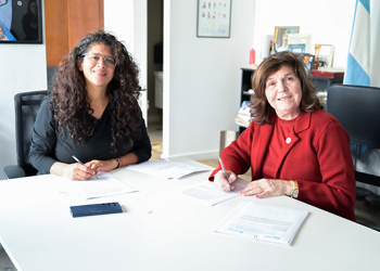 Firma de convenio