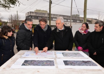 Katopodis y Alak inauguraron obras hidráulicas en La Plata