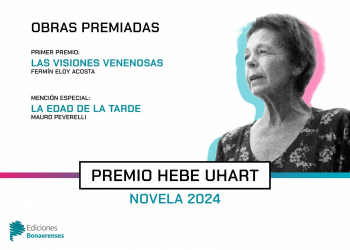 Premio Hebe Uhart de novela: se dieron a conocer los ganadores