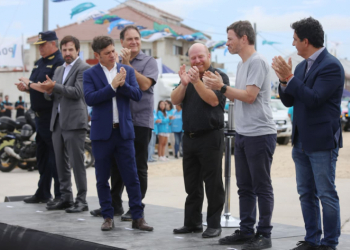 El Ministro Marinucci acompañó al gobernador Axel Kicillof.