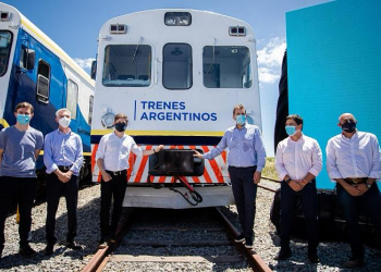 Foto del regreso del servicio en enero de 2021.