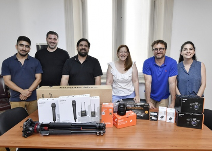 La Provincia presentó nuevos equipos para mejorar la producción de contenidos institucionales
