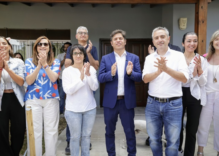 Kicillof inauguró una Casa de Abrigo para niños en situación de vulnerabilidad social