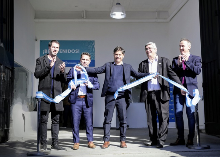 Kicillof inauguró un Mercado Bonaerense Fijo en Ituzaingó