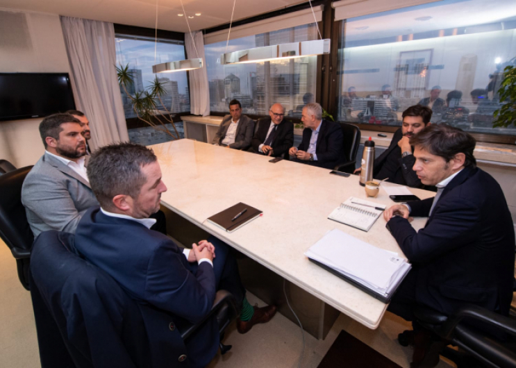 Kicillof se reunió con autoridades de Equinor