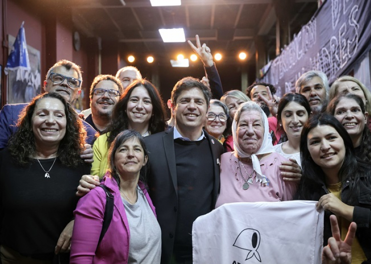 Kicillof en la Universidad de las Madres de Plaza de Mayo