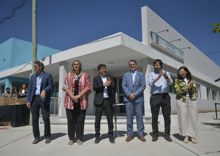 El Gobernador durante la inauguración del CAPS