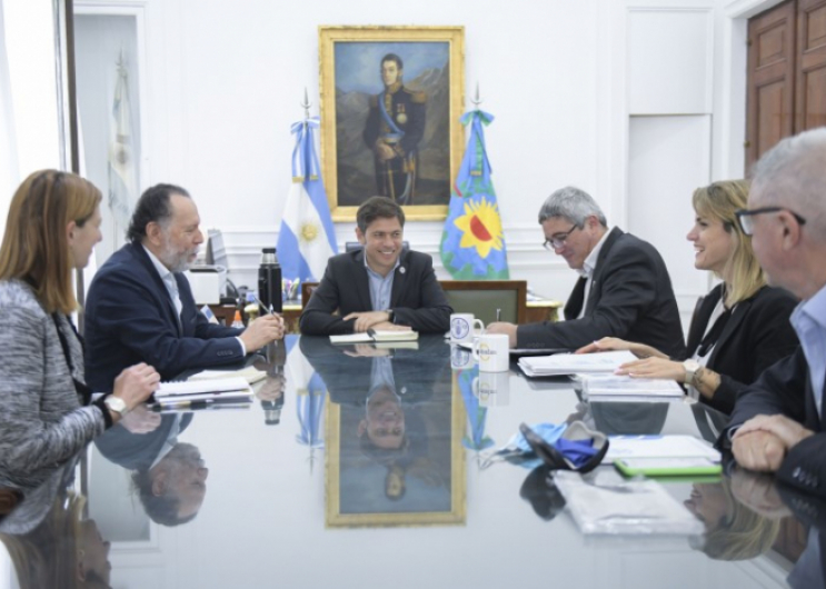 La reunión fue encabezada por el gobernador Axel Kicillof 