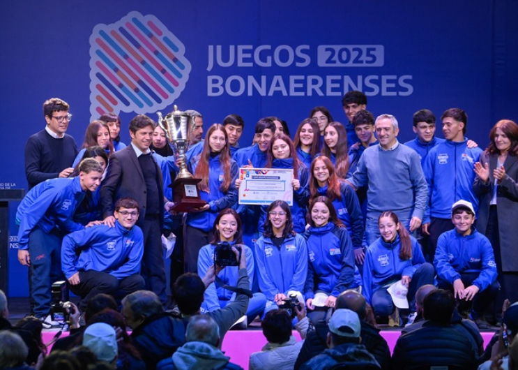 Kicillof presentó los Juegos Bonaerenses 2025