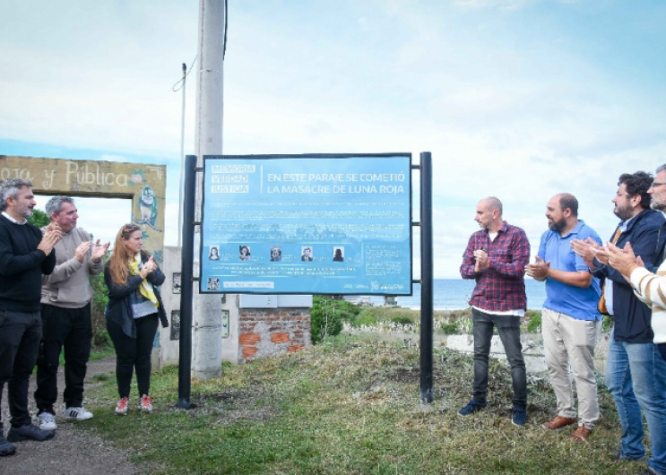 DDHH PBA señalizó un Sitio de Memoria en Mar del Plata 