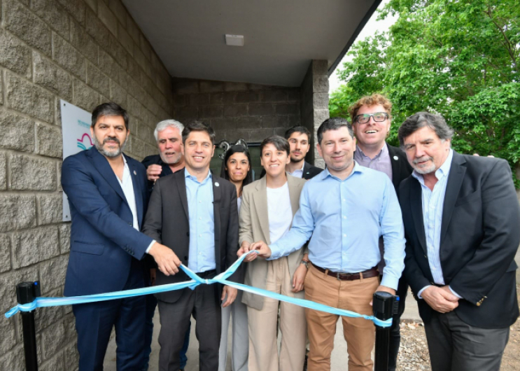 Bianco y Kicillof en centro universitario n30 de Puentes