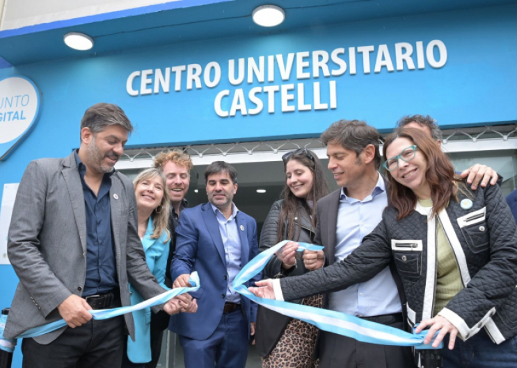 Inauguración Centro Universitario de Castelli