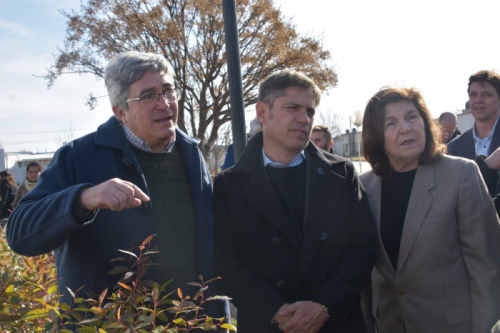 Axel Kicillof y Javier Rodríguez presentaron el Plan de Incentivo Forestal 2025
