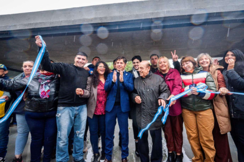 Barrios, Kicillof, Batakis y Mussi inauguraron el Club Social y Deportivo “Estrella del Norte” en el barrio Compal