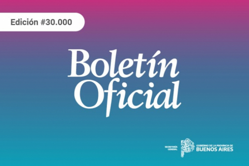 El Boletín Oficial bonaerense llegó a las 30 mil ediciones