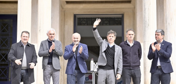 Kicillof inauguró la primera planta embotelladora de Aguas Bonaerenses