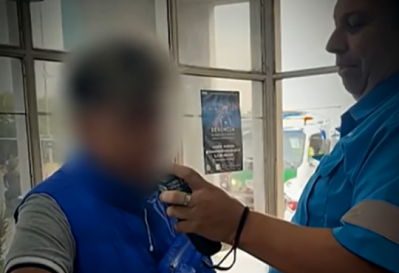 En Hudson, el test marcó 2,73 gramos de alcohol por litro de sangre.