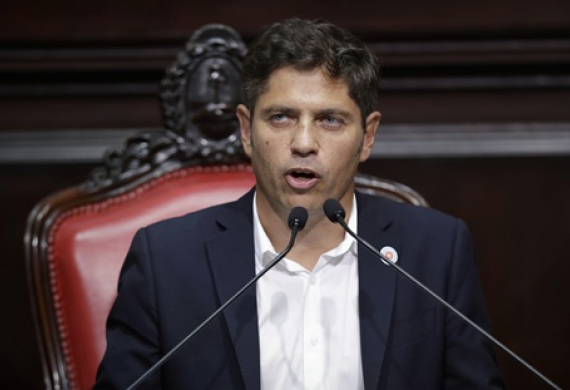 Kicillof: “No permitiré que los bonaerenses queden librados a la prepotencia de un presidente que no respeta la democracia"