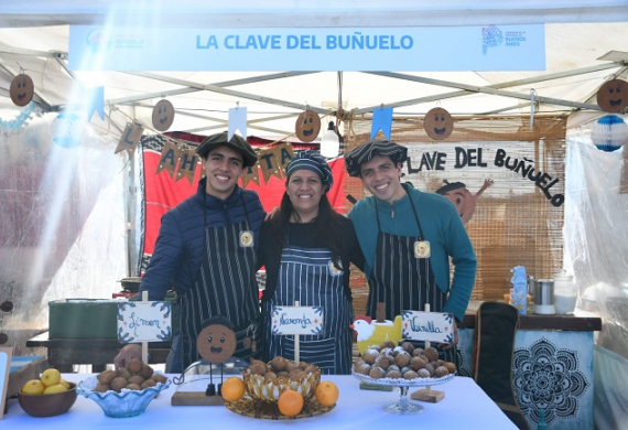 La Provincia acompañó la realización de la XVII Fiesta del Buñuelo Navarrense