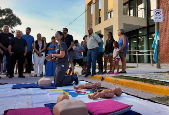El Sistema Provincial de Emergencias desplegó una muestra interactiva en Villa Gesell y Mar Chiquita