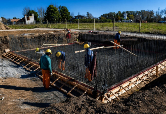 Reactivación de las obras en la Planta Depuradora de Líquidos Cloacales de Vedia