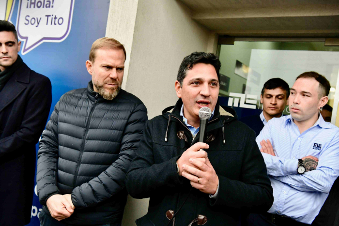El Ministro Marinucci y el Intendente Granados encabezaron el corte de cintas.