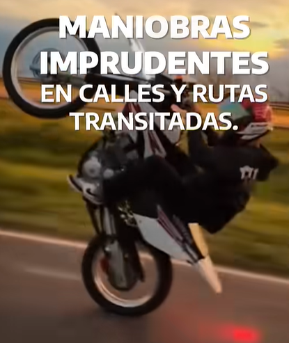 Conducir de forma responsable es indispensable para cuidar la vida de todos.