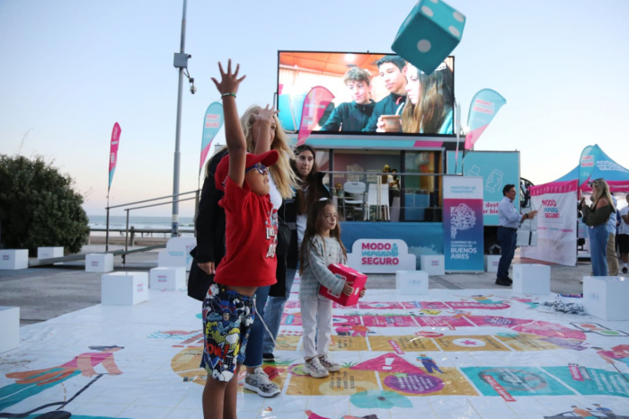 La iniciativa recorrió distintos puntos de la Costa Atlántica.