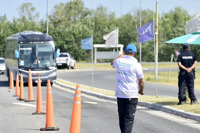 Se registraron 2186 colectivos y combis y se labraron 183 actas.