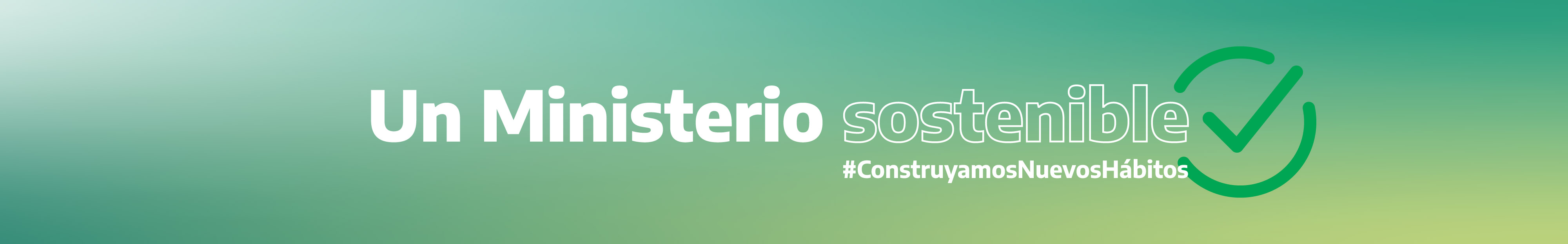 Un ministerio sostenible